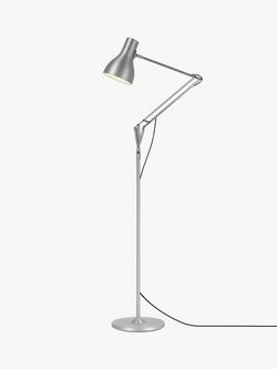 Anglepoise Type 75 Floor Lamp - view 2, Silver Lustre