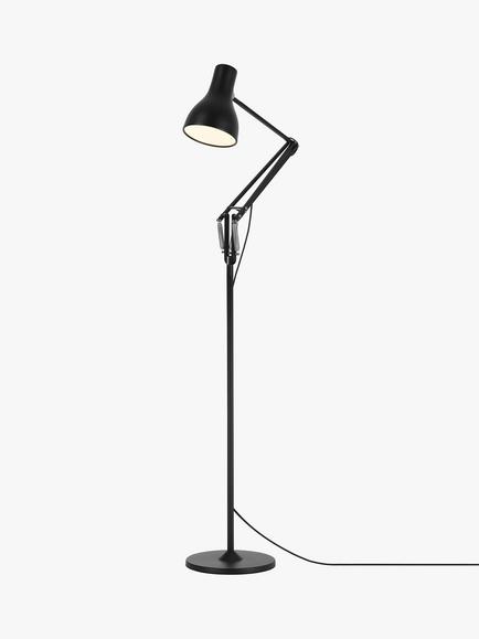 Anglepoise Type 75 Floor Lamp, Jet Black
