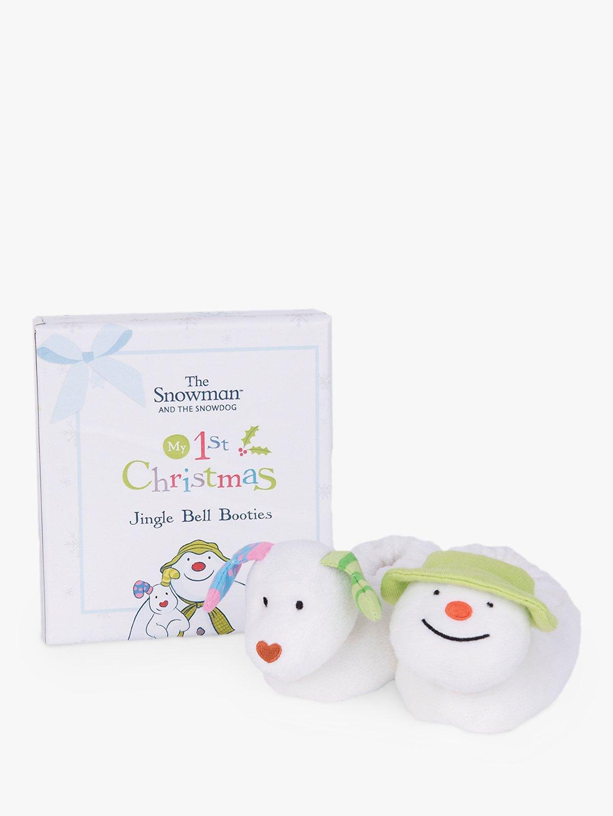 The Snowman and The Snowdog Booties Gift Box