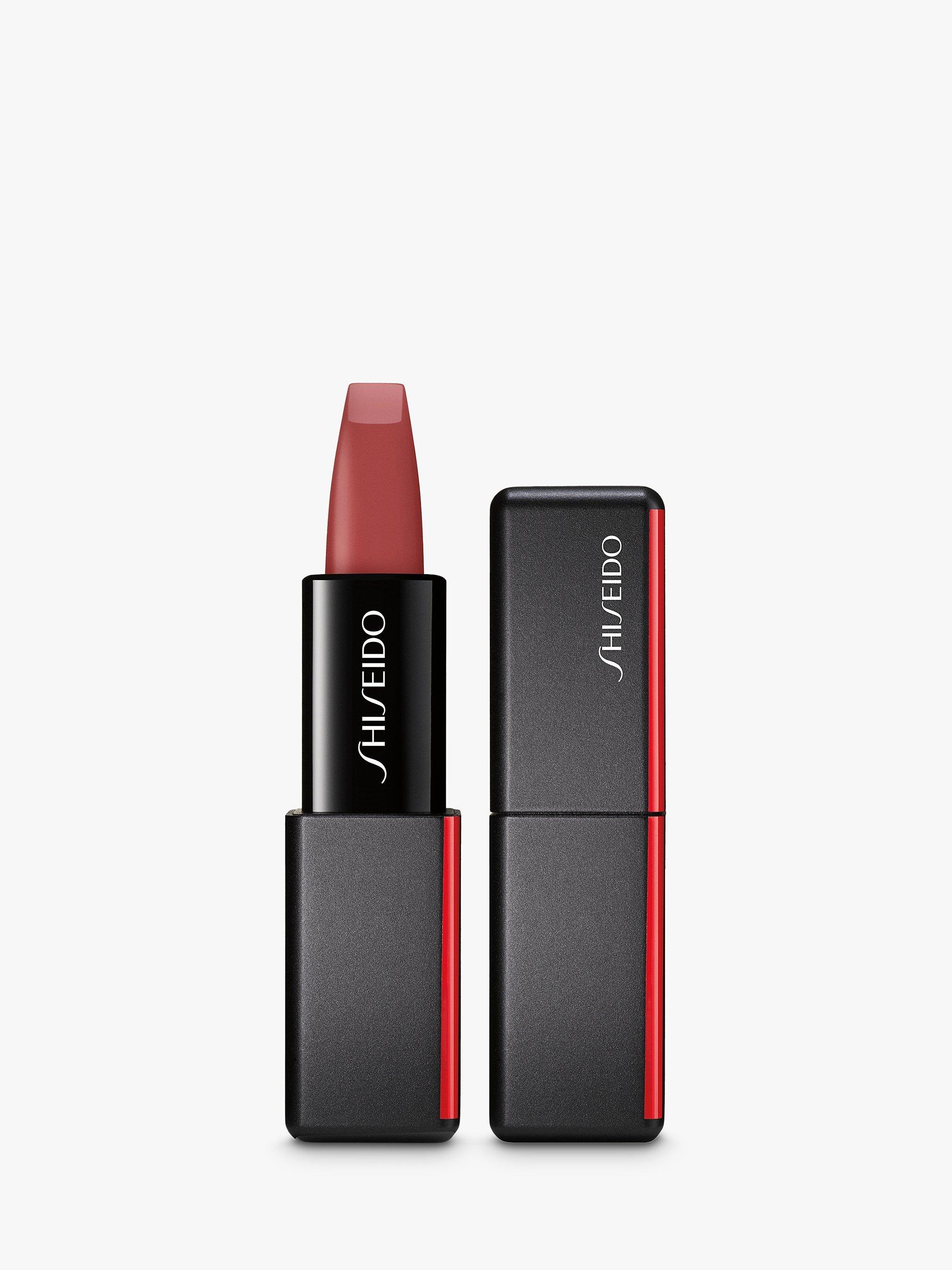 Product image 1 of 2, which shows Shiseido Modern Matte Powder Lipstick, Semi Nude 508