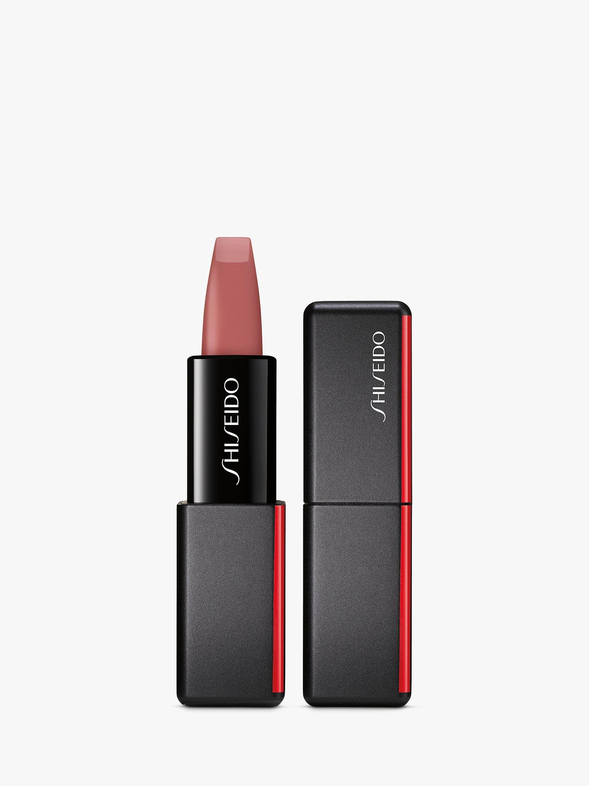 Product image 1 of 2, which shows Shiseido Modern Matte Powder Lipstick, Disrobed 506