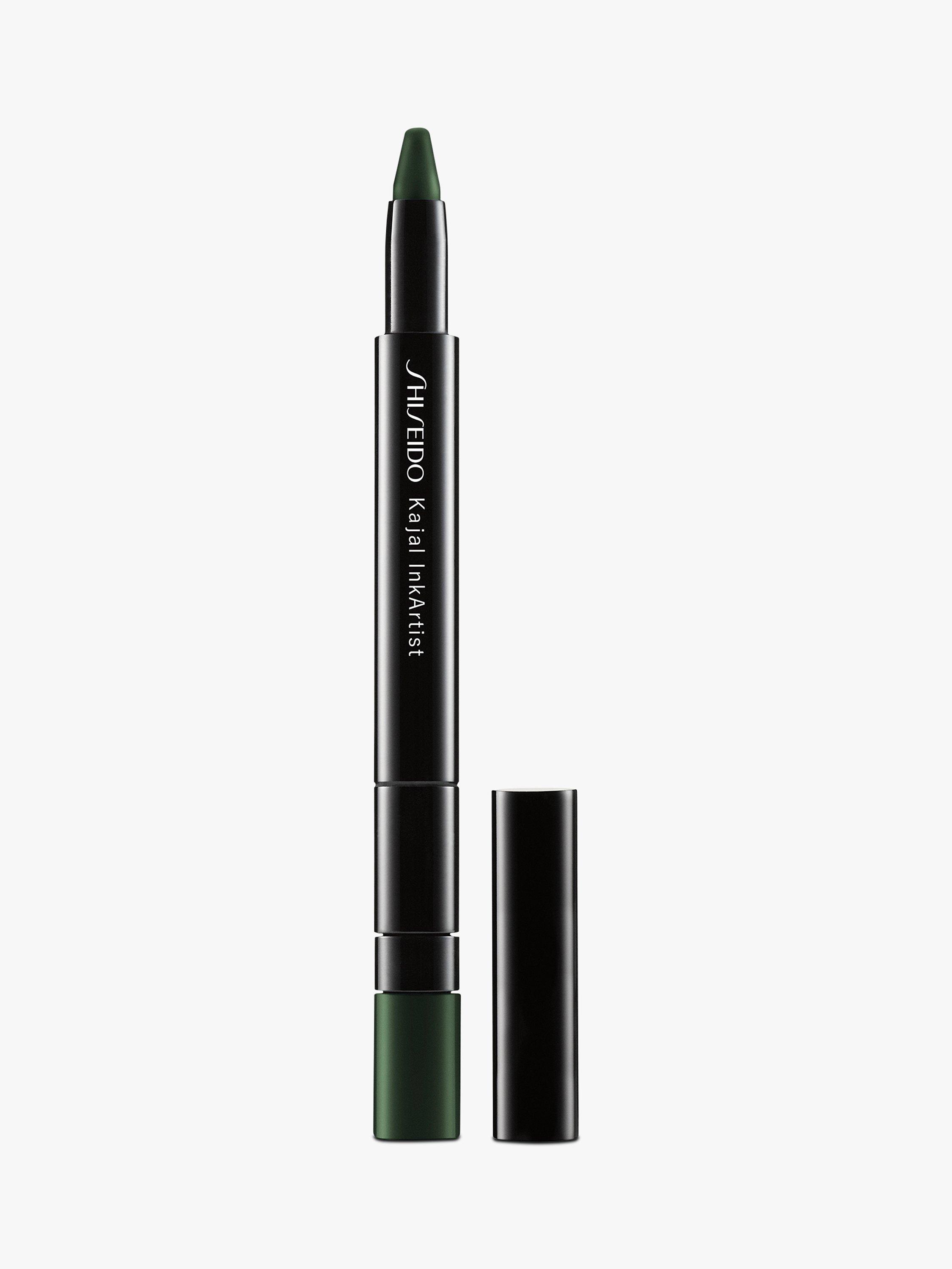 Product image 1 of 3, which shows Shiseido Kajal Ink Artist Eye Pencil, Birodo Green 06