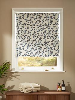 John Lewis Helmsley Blackout/Thermal Roller Blind, Dark Blue, Dark Blue