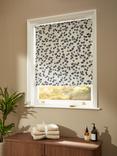 John Lewis Helmsley Blackout/Thermal Roller Blind, Dark Blue