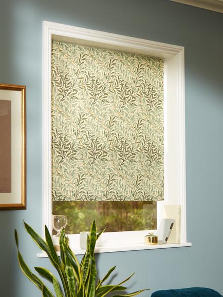 Morris & Co. Willow Bough Daylight Roller Blind - view 2, Green