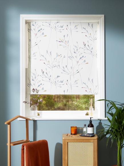 John Lewis Nerine Blackout/Thermal Roller Blind, Multi, 