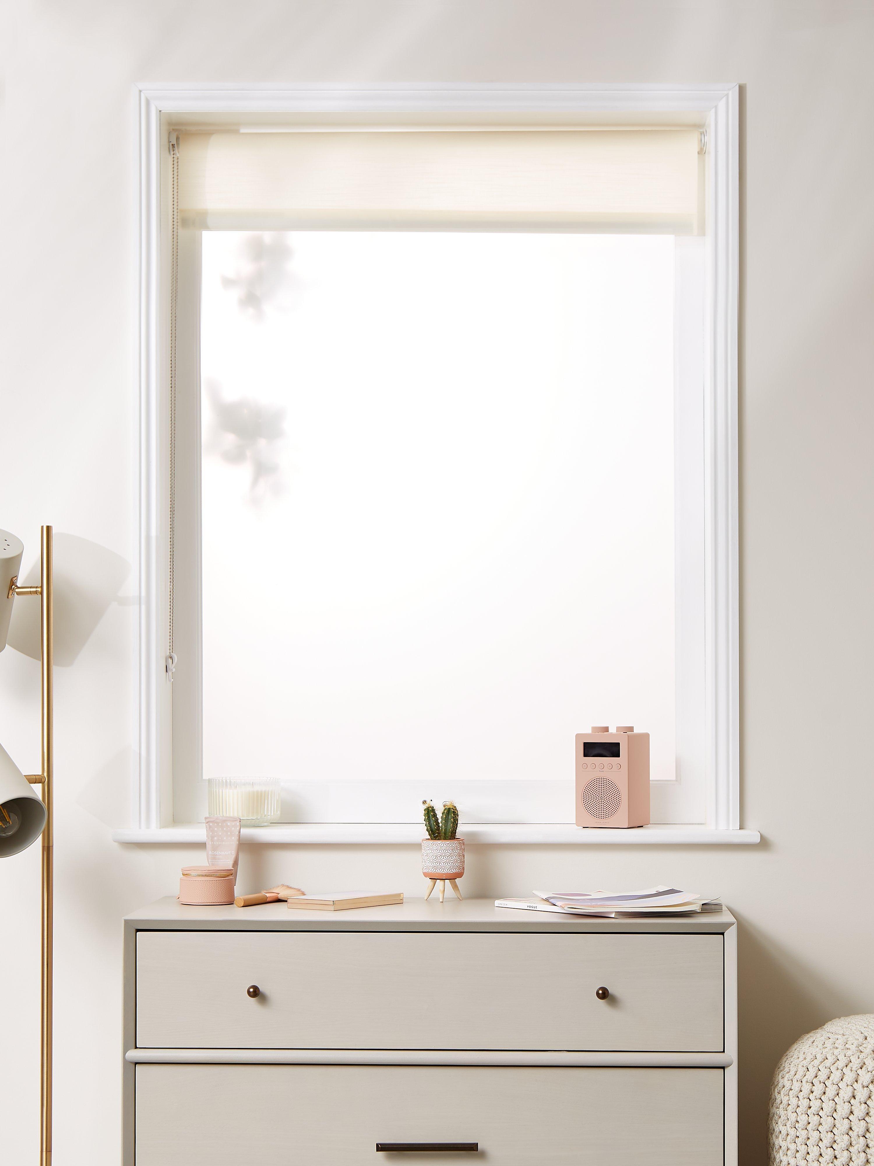 John Lewis Slub Daylight Roller Blind, Cream