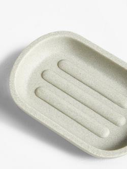 John Lewis Drift Soap Dish - view 2, Natural