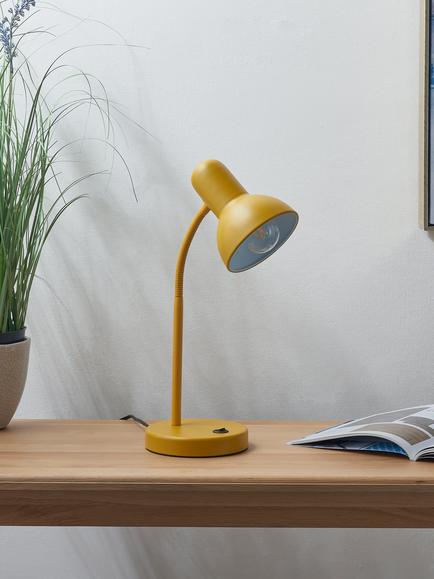 John Lewis Brandon Desk Lamp - view 2, Mustard