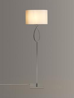 John Lewis Tom Floor Lamp, Chrome, Chrome