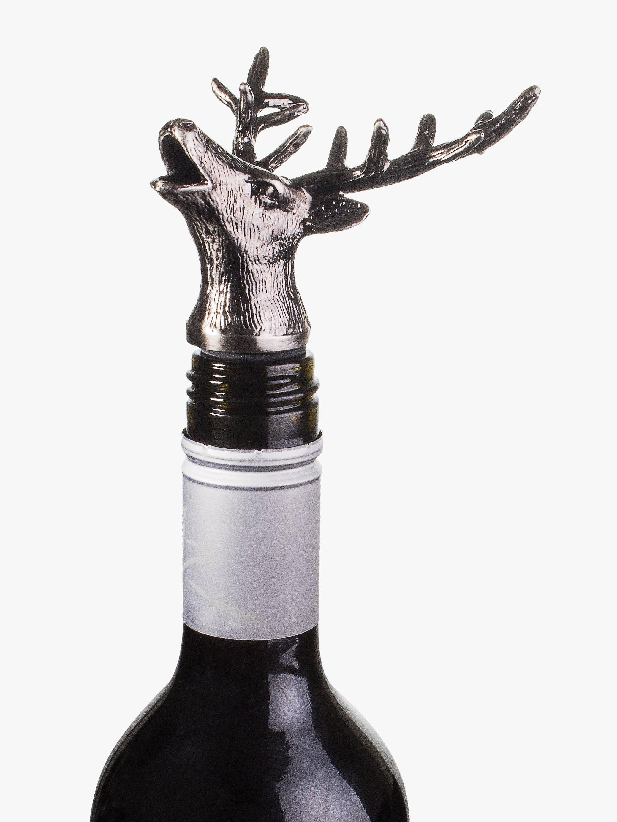 Vinology Stag Bottle Stopper and Pourer