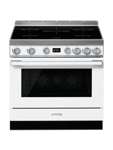 Smeg Portofino CPF9I Freestanding 90cm Multifunction Cooker, White
