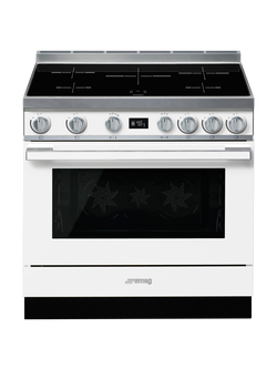 Smeg Portofino CPF9I Freestanding 90cm Multifunction Cooker, White