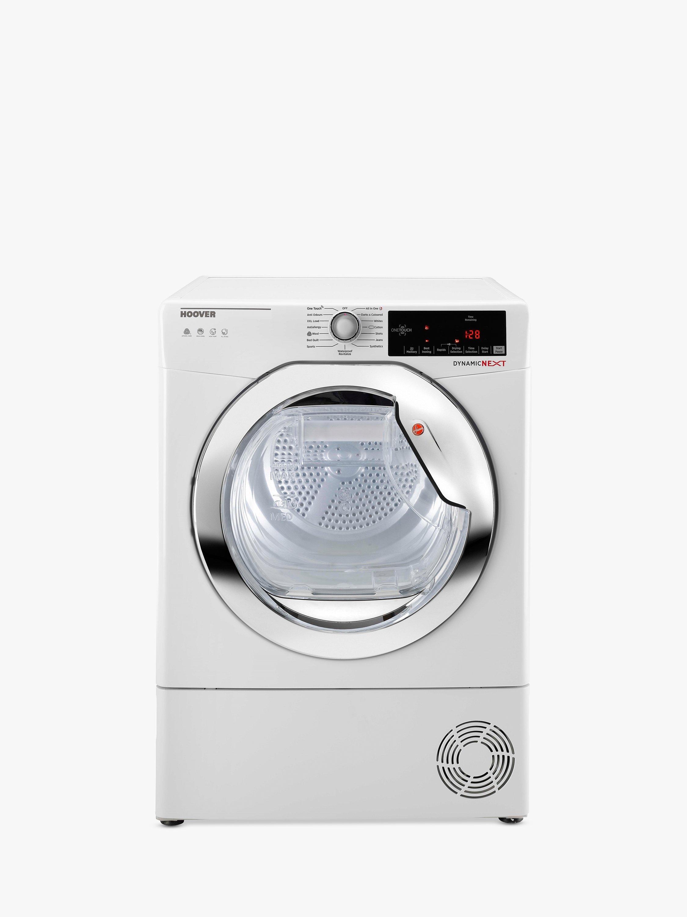 Hoover DXH9A2TCE Heatpump Tumble Dryer, 9kg Load, A++ Energy Rating, White