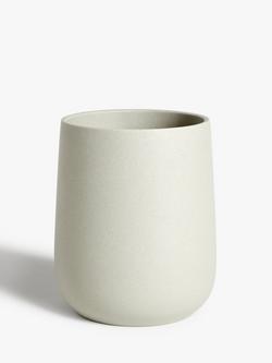 John Lewis Drift Bathroom Bin, Natural