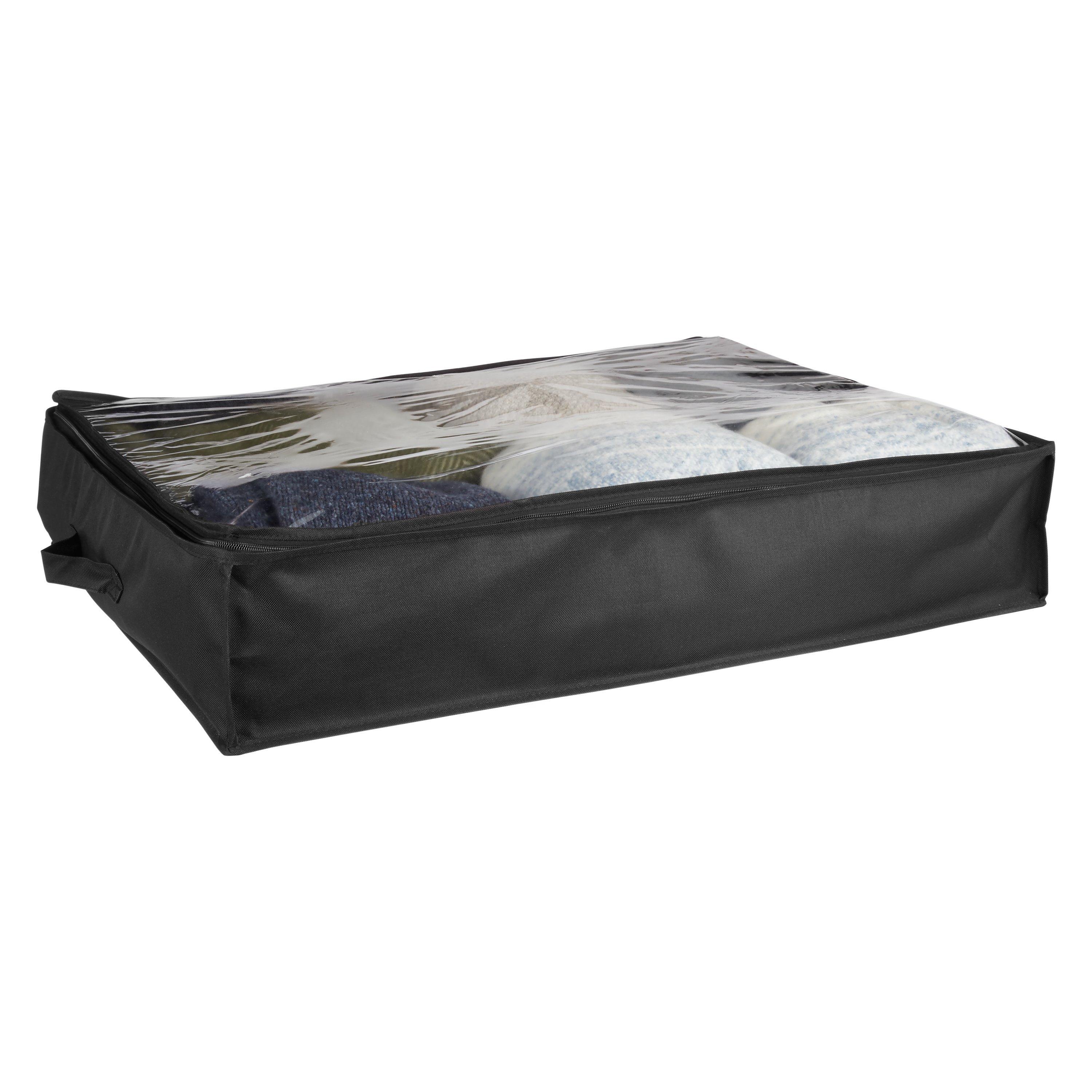 John Lewis Underbed Storage Bag, Black