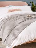 John Lewis Washed Waffle Bedspread