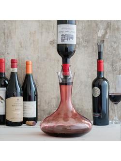 Le Creuset Vitesse 750ml Glass Decanter, Aerator and Cleaning Balls Set - view 2, Clear