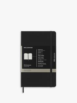 Moleskine Professional Journal, Black, Black