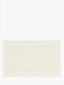 John Lewis Micro-Fresh Soft and Silky Bath Mat, Oyster