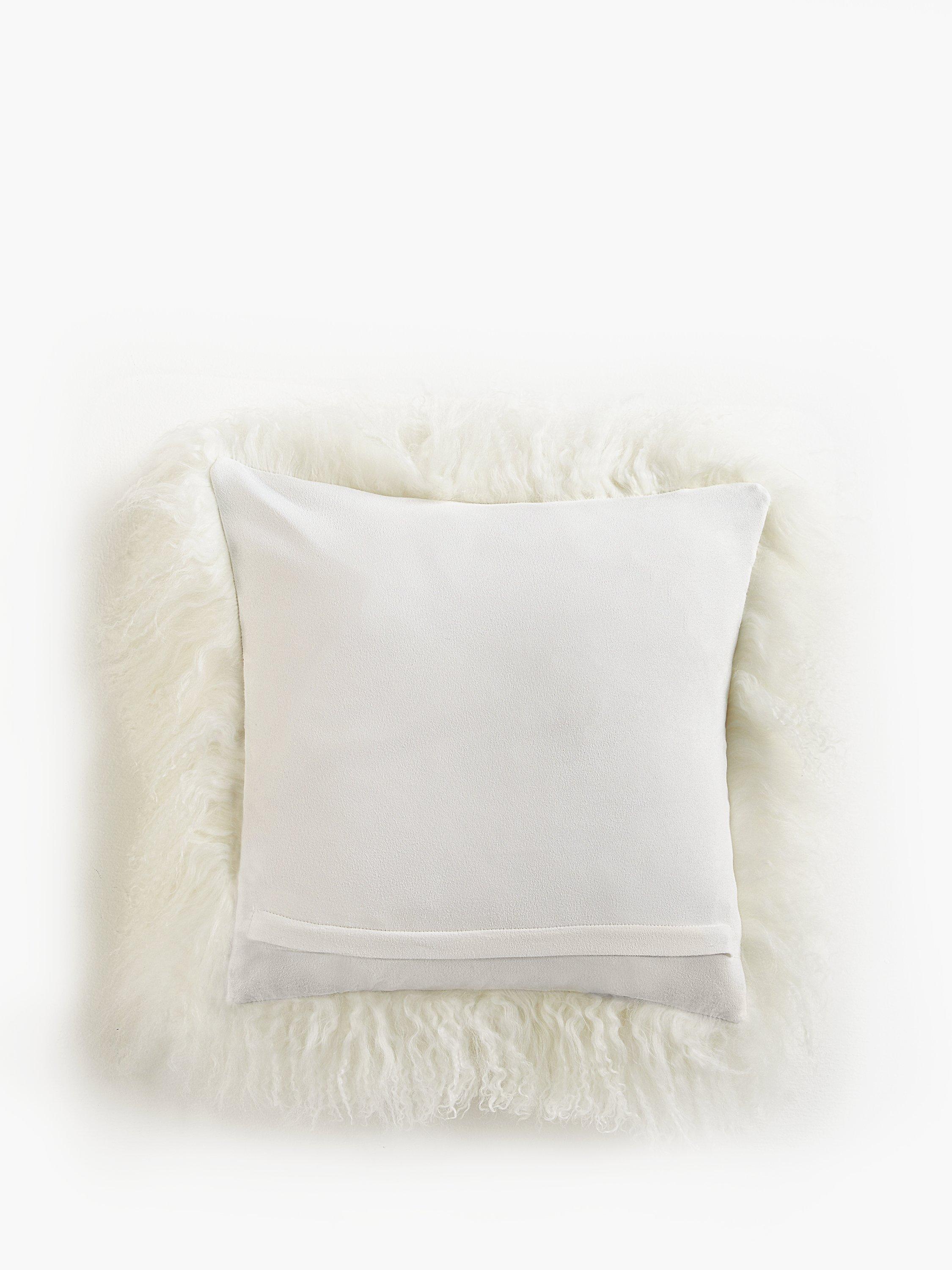 John lewis fur cushion best sale