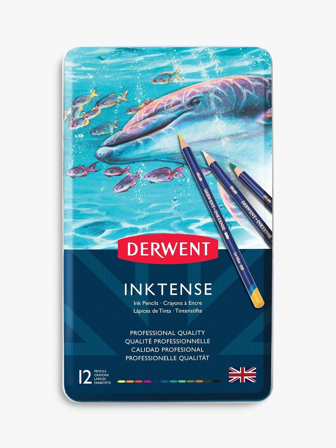 Derwent Inktense hot pencils