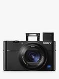 Sony Cyber-shot DSC-RX100 Va Camera, 4K, 20.1MP, 2.9x Optical Zoom, Wi-Fi, NFC, OLED EVF, 3" Tiltable Screen