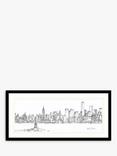 John Lewis Catherine Stephenson New York Framed Print & Mount, 49.5 x 104.5cm