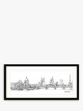 John Lewis Catherine Stephenson London II Framed Print & Mount, 49.5 x 104.5cm