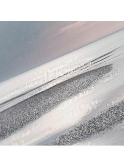 John Lewis Mike Shepherd 'Shimmering Light II' Embellished Framed Print & Mount, 100.5 x 40.5cm - view 2, Silver