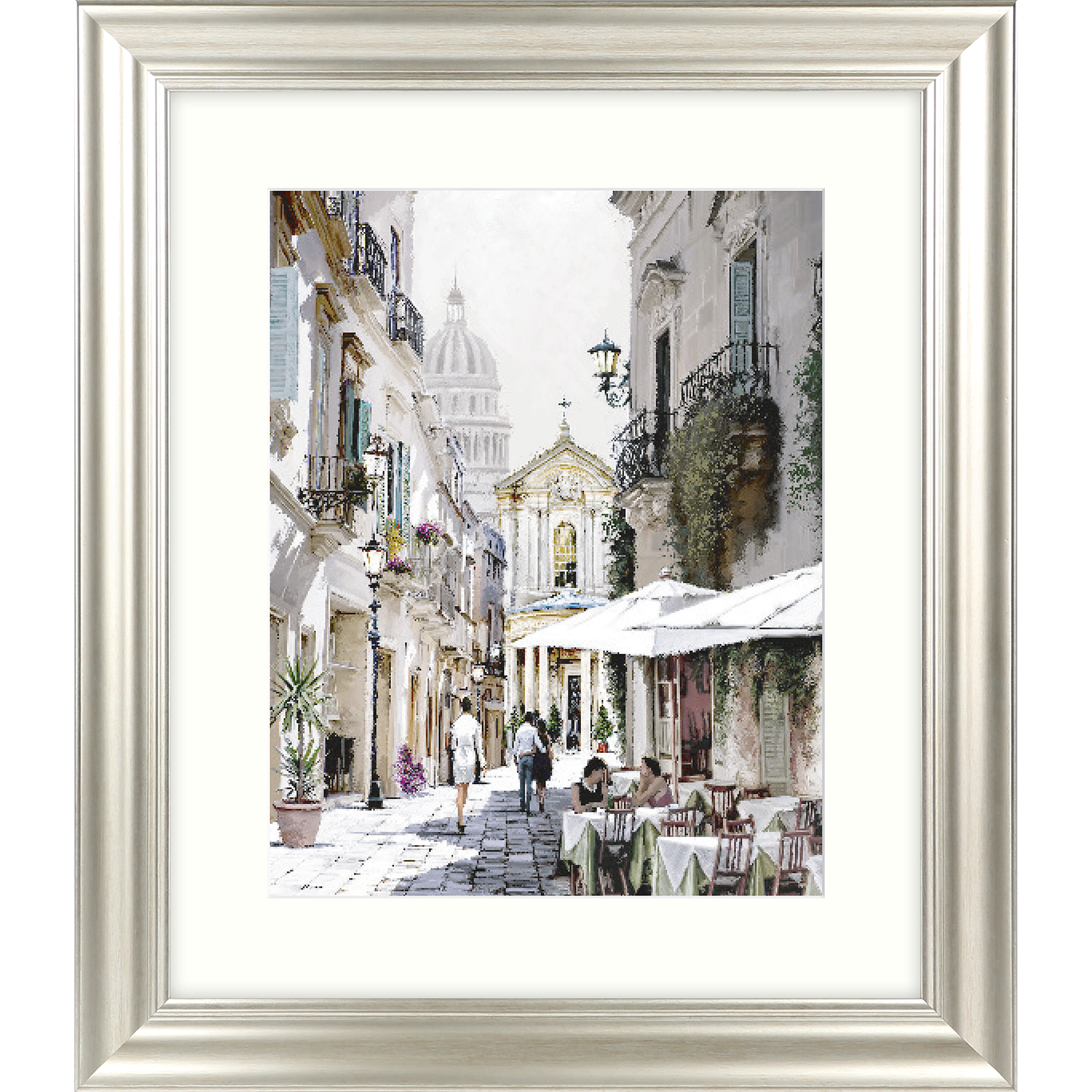 John Lewis Richard Macneil 'City Street II' Framed Print & Mount, 71 x 61cm