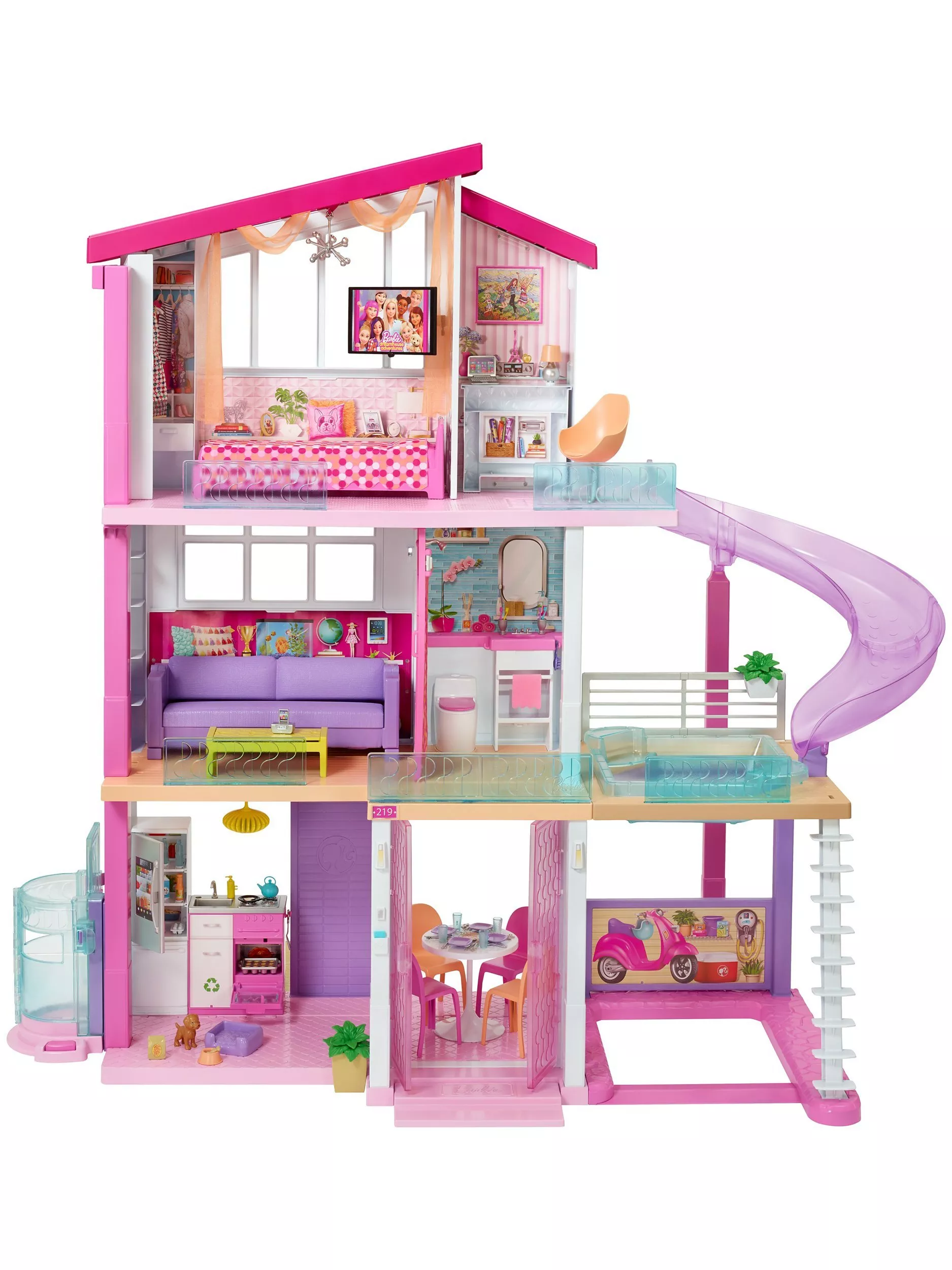 Barbie Dreamhouse With Slide