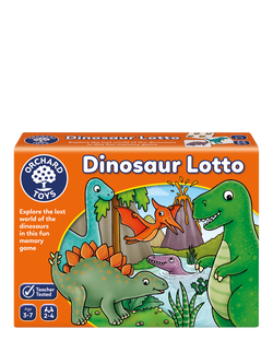 Orchard Toys Dinosaur Lotto Match and Memory Game, 