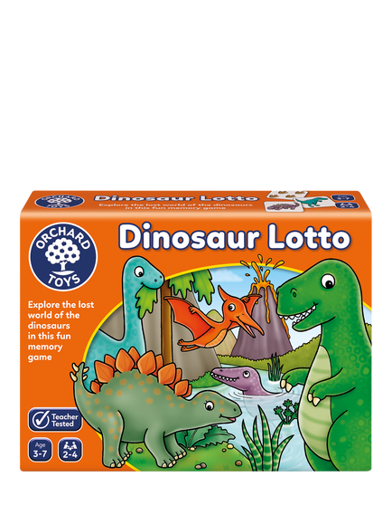 Orchard Toys Dinosaur Lotto Match and Memory Game, 