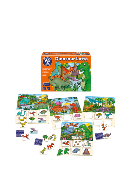 Orchard Toys Dinosaur Lotto Match and Memory Game - view 2, 