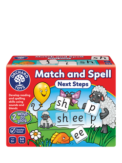 Orchard Toys Match and Spell Next Steps Spelling Game, 