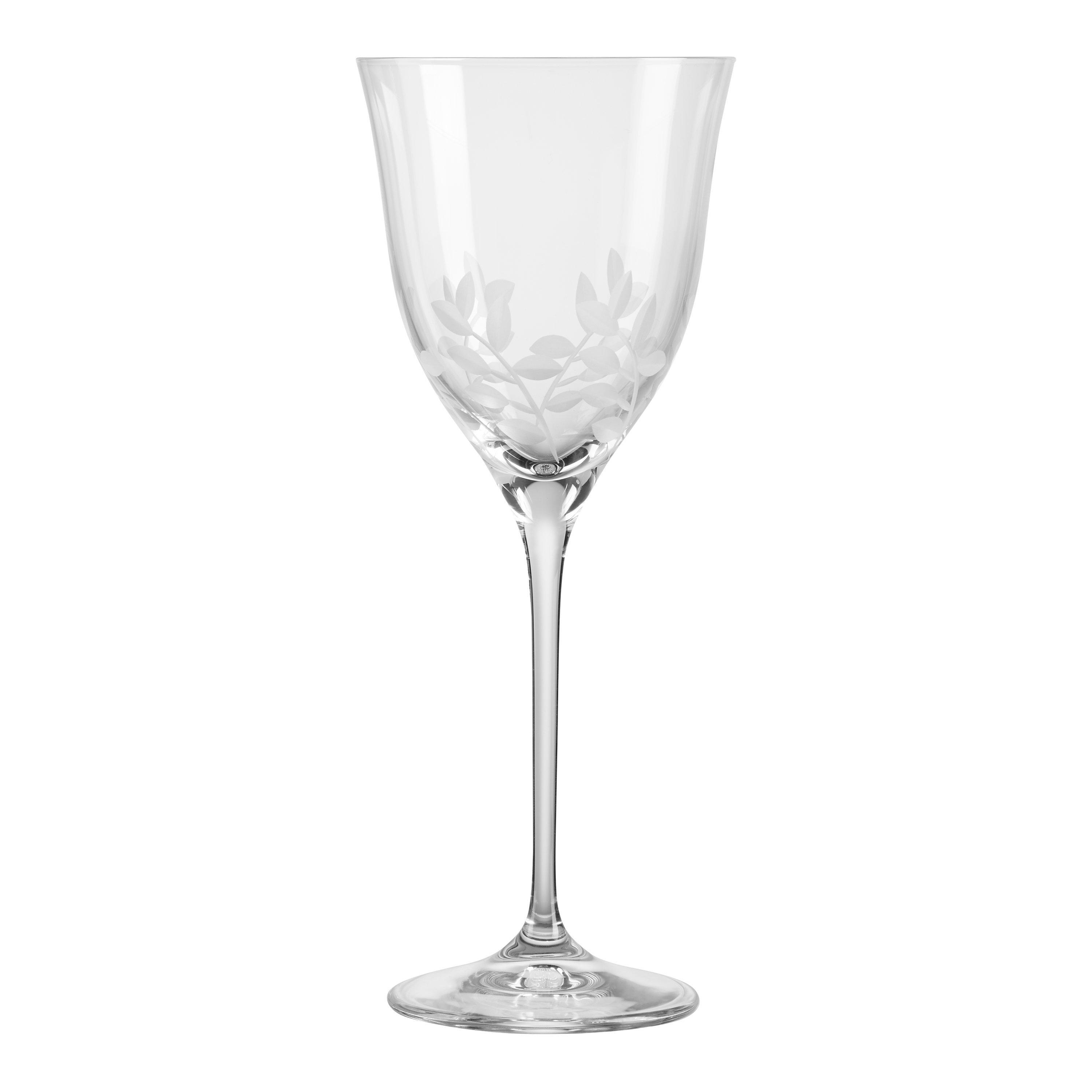 John Lewis & Partners Woodland Wine Glass, 327ml, Clear
