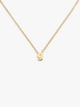 Melissa Odabash Gold Plated Initial Pendant Necklace, G