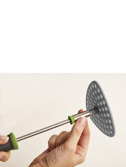 Joseph Joseph Delta Folding Masher - view 2, Grey/Green
