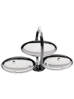 Alessi Anna Gong Cake Stand, Silver