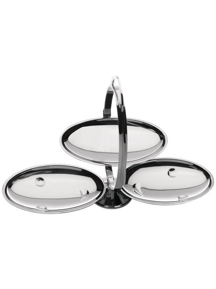 Alessi Anna Gong Cake Stand, Silver