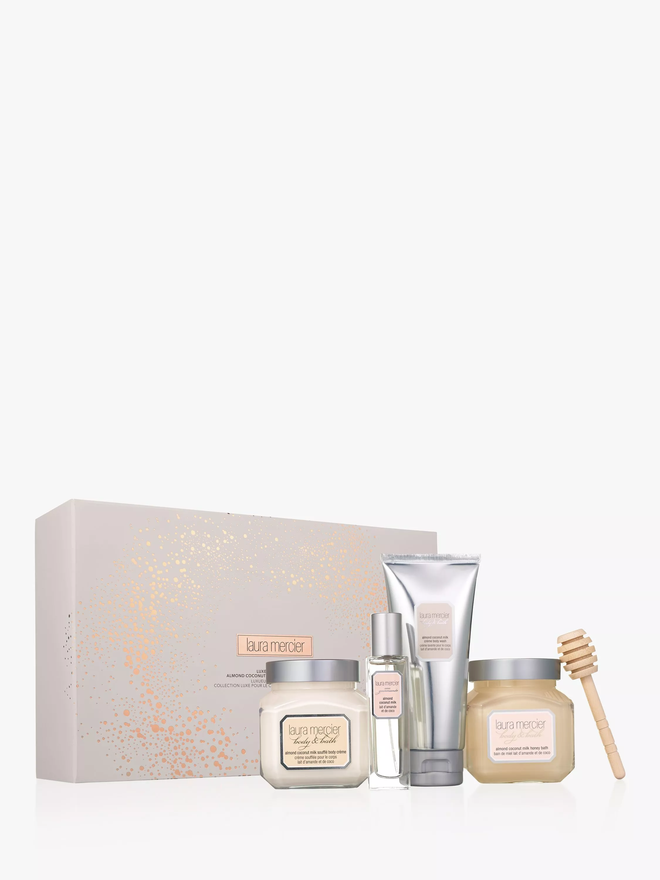 Laura Mercier Almond Coconut Milk Luxe Skincare Gift Set