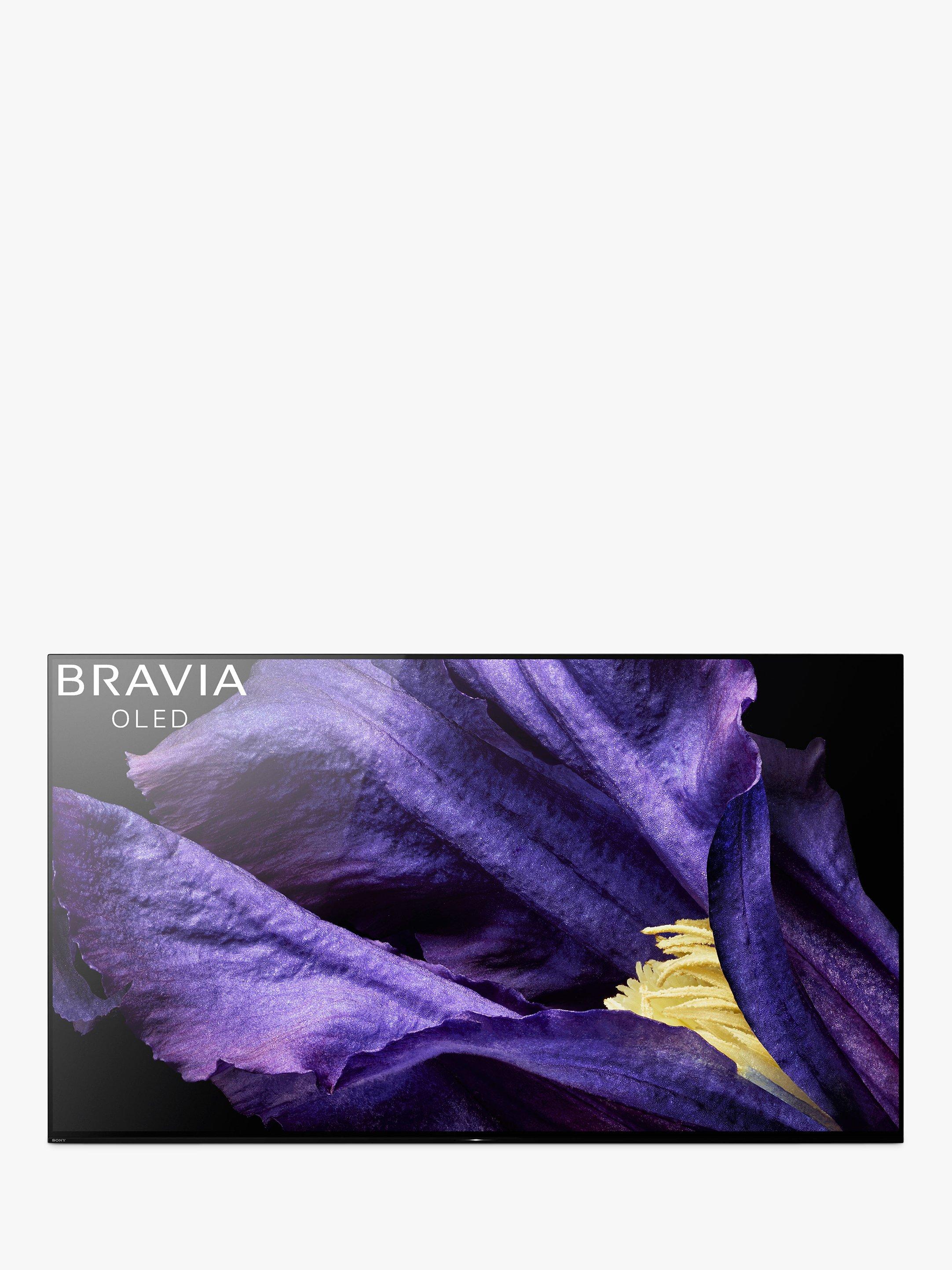 Sony Bravia KD65AF9 OLED HDR 4K Ultra HD Smart Android TV, 65" with Freeview HD, Youview & Acoustic Surface Audio+, Black