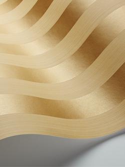 Cole & Son Regatta Stripe Wallpaper - view 2, 110/3013, Gold/Sand
