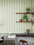 Cole & Son Jaspe Border Wallpaper, 110/10047 White Green & Emerald