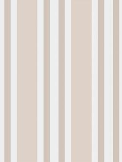 Cole & Son Polo Stripe Wallpaper, 110/1004, Soft Pink