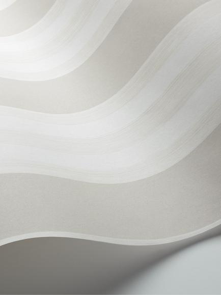 Cole & Son Polo Stripe Wallpaper - view 2, 110/1005, Stone