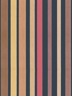 Cole & Son Carousel Stripe Wallpaper, 110/9044, Pink
