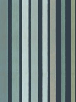 Cole & Son Carousel Stripe Wallpaper, 110/9041, Frosty Green