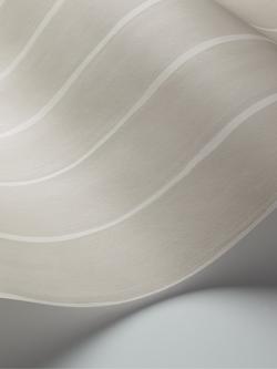 Cole & Son Marquee Stripe Wallpaper - view 2, 110/2011, Soft Grey
